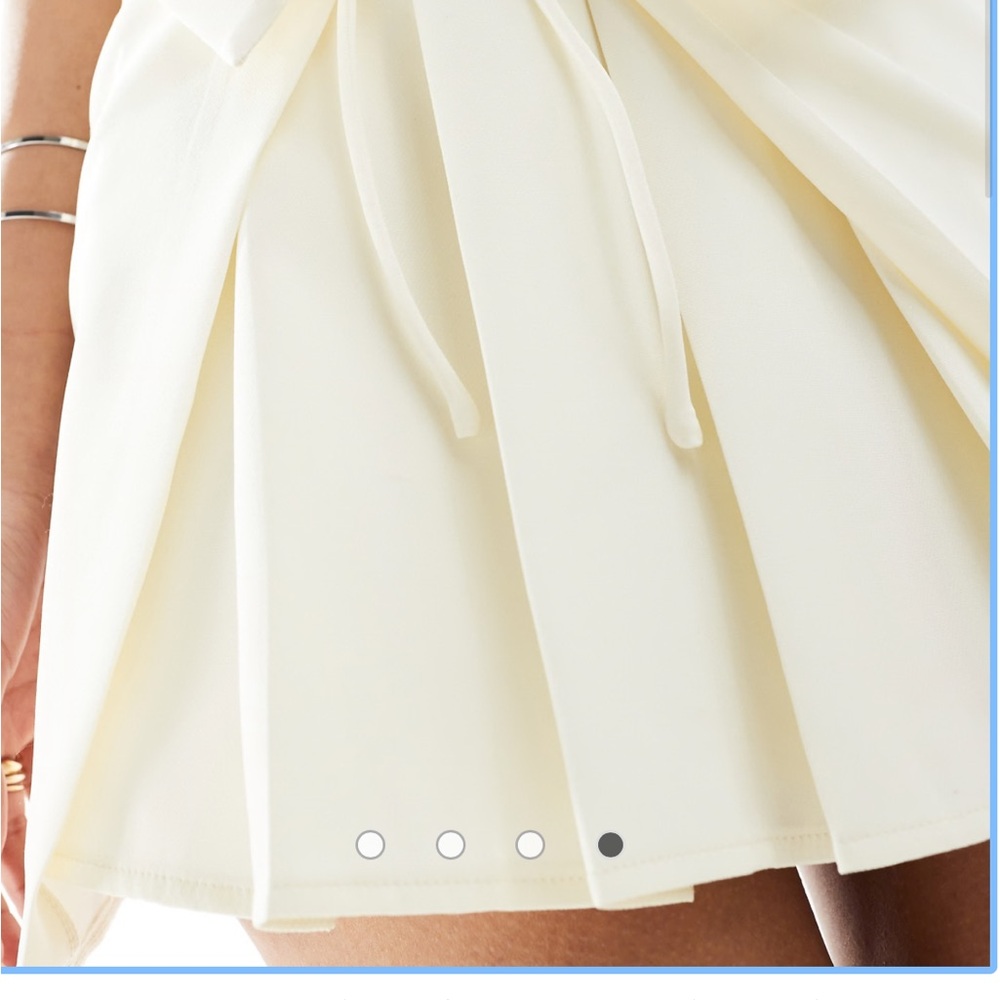 ASOS White Mini Dress - Picture 4 of 4